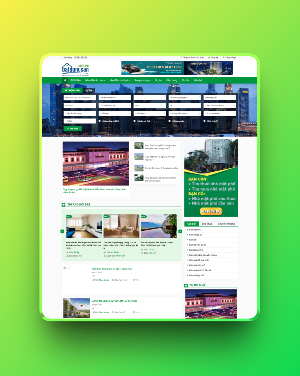 Theme wordpress bất động sản 63 Theme wordpress bất động sản 63