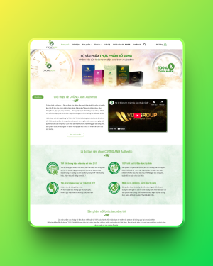 Theme wordpress thực phẩm chức năng 01 Theme wordpress thực phẩm chức năng 01