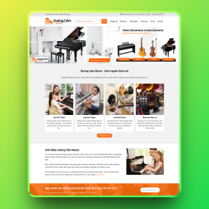 Theme wordpress shop bán đàn
