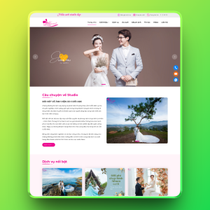 Theme wordpress studio ảnh cưới 02