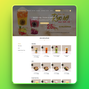 Theme wordpress bán trà sữa giống tocotoco Theme wordpress bán trà sữa giống tocotoco
