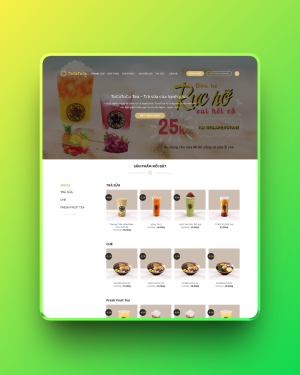 Theme wordpress bán trà sữa giống tocotoco Theme wordpress bán trà sữa giống tocotoco