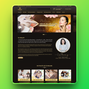 Theme wordpress dịch vụ spa 05