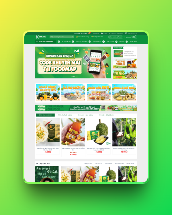 Theme wordpress bán thực phẩm 05 Theme wordpress bán thực phẩm 05