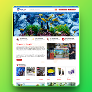 Theme wordpress bán cá cảnh