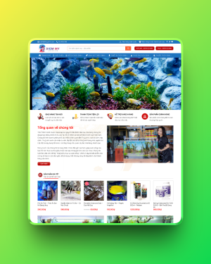 Theme wordpress bán cá cảnh Theme wordpress bán cá cảnh