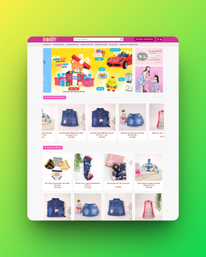 Theme wordpress bán đồ trẻ em 01 Theme wordpress bán đồ trẻ em 01