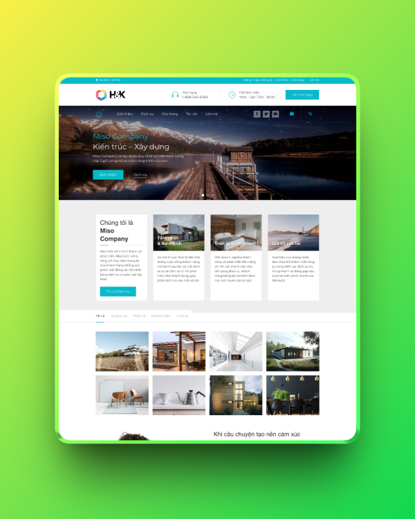 Theme wordpress xây dựng 06 Theme wordpress xây dựng 06