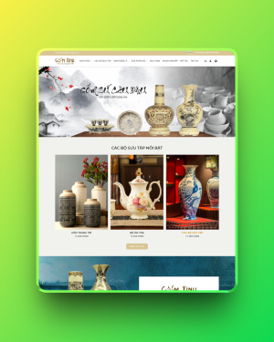 Theme wordpress bán gốm sứ 01 Theme wordpress bán gốm sứ 01