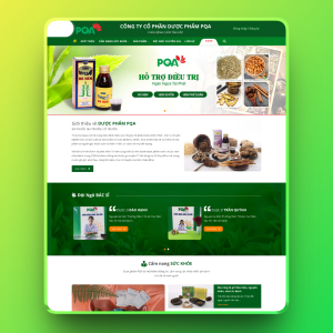 Theme wordpress bán thuốc nam 01