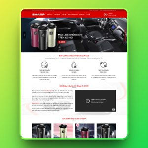 Theme wordpress bán máy lọc khí