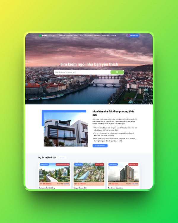 Theme wordpress bất động sản 45 Theme wordpress bất động sản 45