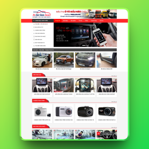 Theme wordpress bán đồ chơi xe