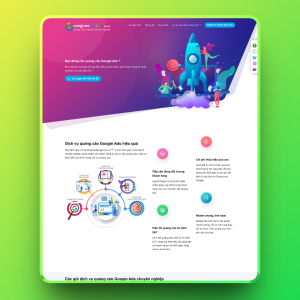Theme wordpress quảng cáo Google Ads