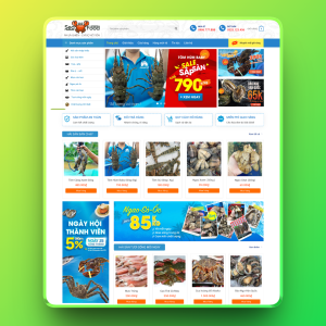 Theme wordpress bán hải sản