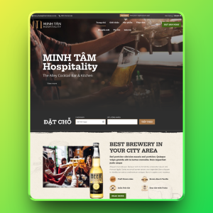 Theme wordpress nhà hàng rượu