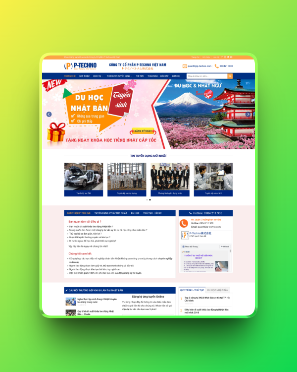 Theme wordpress công ty xuất khẩu lao động Theme wordpress công ty xuất khẩu lao động