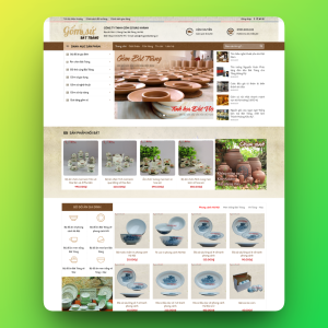Theme wordpress đồ gốm