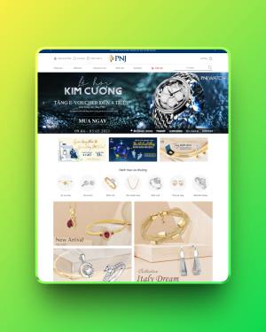 Theme wordpress bán trang sức 02 Theme wordpress bán trang sức 02