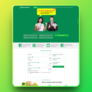 Theme wordpress vay tiền nhanh
