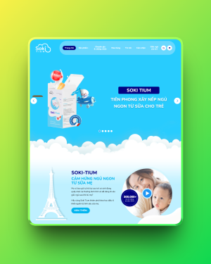 Theme wordpress landing page sữa Theme wordpress landing page sữa