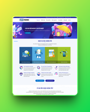 Theme wordpress công ty thiết kế web 05 Theme wordpress công ty thiết kế web 05