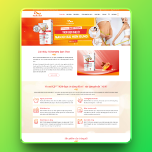 Theme wordpress bán thực phẩm chức năng 02