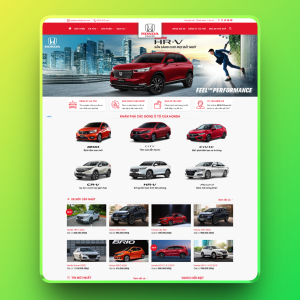 Theme wordpress bán xe honda 01