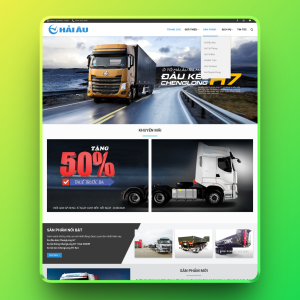 Theme wordpress bán xe tải
