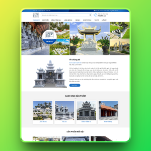 Theme wordpress bán đá mỹ nghệ