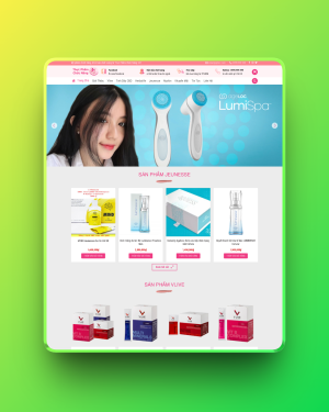 Theme wordpress thực phẩm chức năng 04 Theme wordpress thực phẩm chức năng 04