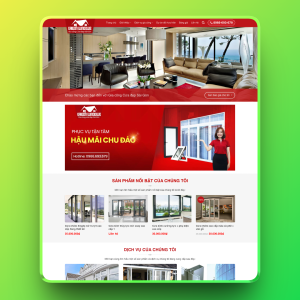 Theme wordpress bán cửa nhôm
