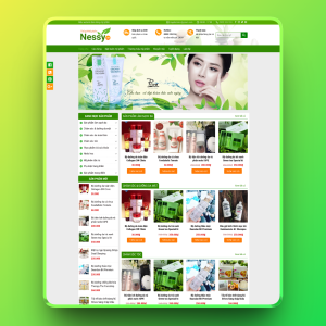 Theme wordpress mỹ phẩm 02