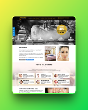 Theme wordpress trung tâm Spa Theme wordpress trung tâm Spa