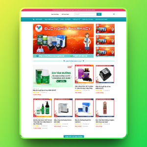Theme wordpress nhà thuốc 01