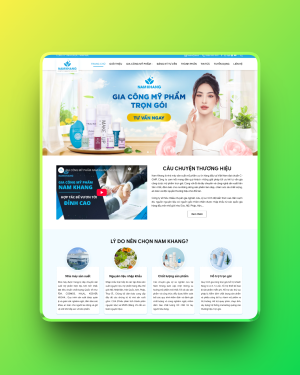 Theme wordpress dịch vụ gia công mỹ phẩm Theme wordpress dịch vụ gia công mỹ phẩm