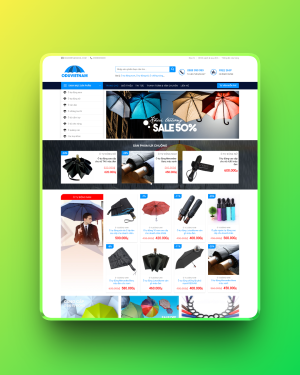 Theme wordpress bán áo mưa Theme wordpress bán áo mưa