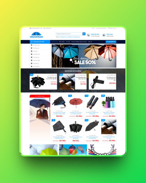 Theme wordpress bán áo mưa Theme wordpress bán áo mưa