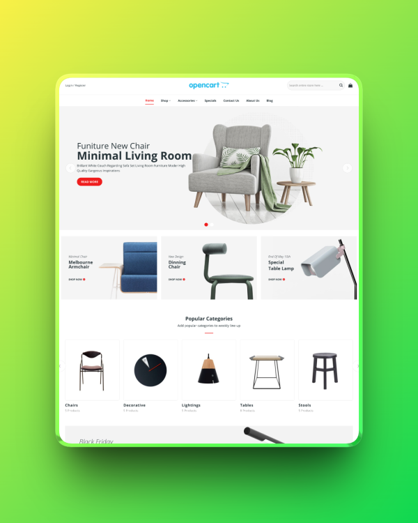 Theme wordpress nội thất 35 Theme wordpress nội thất 35
