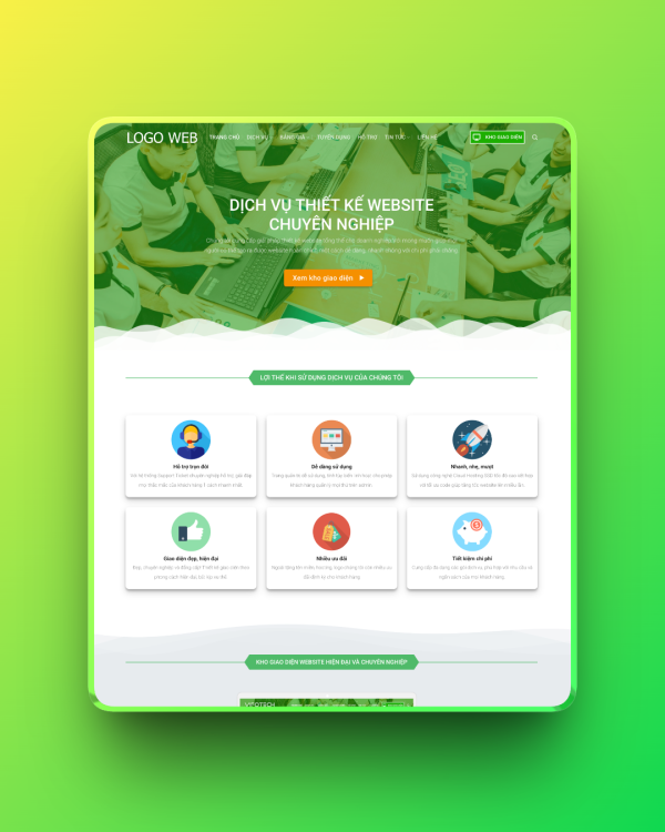 Theme wordpress công ty thiết kế web 07 Theme wordpress công ty thiết kế web 07
