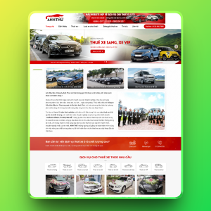 Theme WordPress cho thuê xe sang