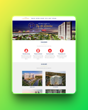 Theme wordpress Bất động sản 21 Theme wordpress Bất động sản 21