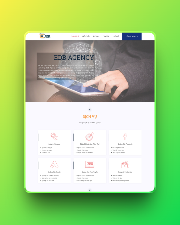 Theme WordPress công ty Agency Digital Theme WordPress công ty Agency Digital