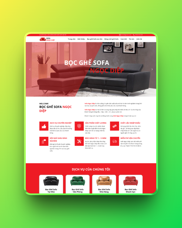 Theme wordpress dịch vụ bọc ghế sofa Theme wordpress dịch vụ bọc ghế sofa