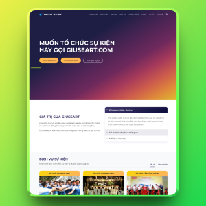 Theme wordpress sự kiện 04