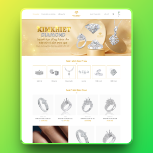 Theme wordpress bán trang sức đẹp