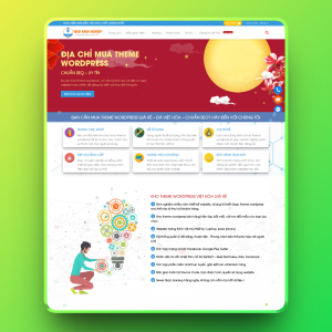 Theme wordpress shop bán theme giống webkhoinghiep