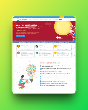 Theme wordpress shop bán theme giống webkhoinghiep