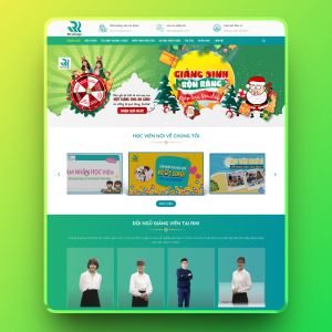 Theme wordpress trung tâm tiếng Nhật