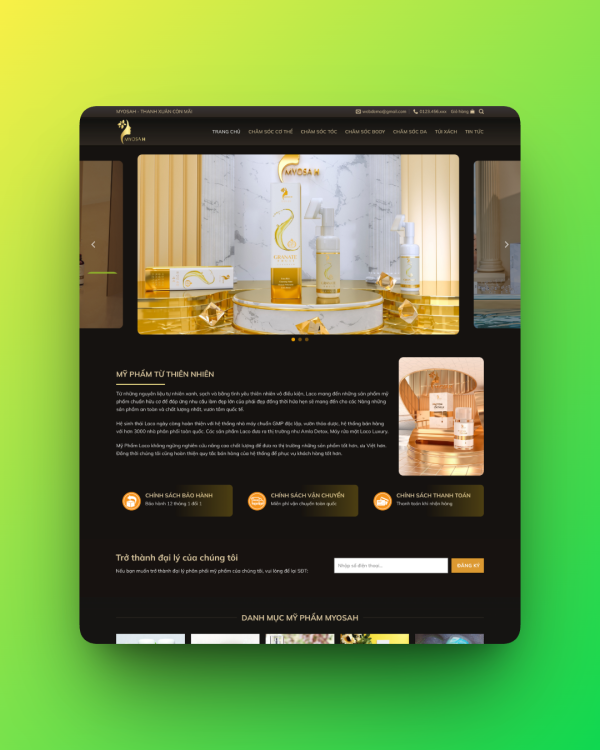 Theme wordpress bán mỹ phẩm 26 Theme wordpress bán mỹ phẩm 26